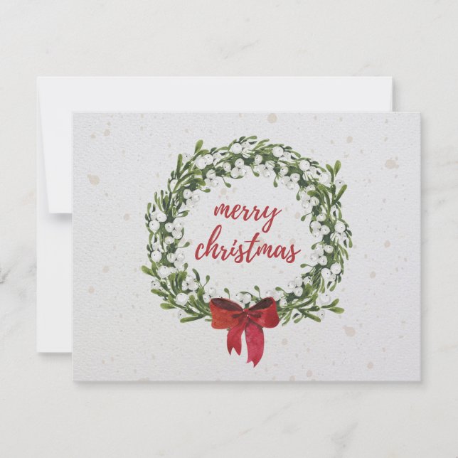 Cartão De Festividades Natal (Frente)