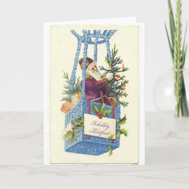 Cartão De Festividades Natal (Frente)