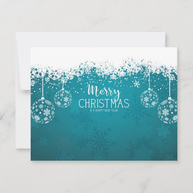 Cartão De Festividades Natal 18 (Frente)