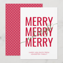 Natal alegre e brilhante em xadrez vermelho