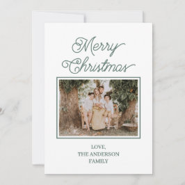 Cartão De Festividades Natal Alegre e Brilhante Festivo