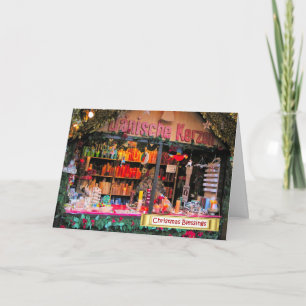 Cartão De Festividades Natal alemão, Velas acendem o Natal