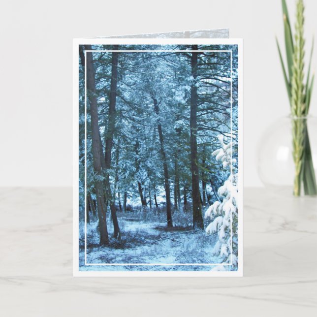 Cartão De Festividades Natal, Ano Novo, Férias - Vazio (Frente)