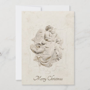 Cartão De Festividades Natal Antigo Anjo Feliz Natal Clássico Religioso