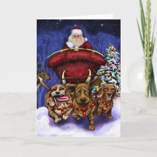 Cartão De Festividades Natal atrasado