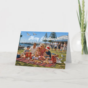 Cartão De Festividades Natal australiano Porto Arlington Melbourne