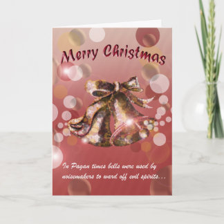 Cartão De Festividades Natal Bell (vermelha)