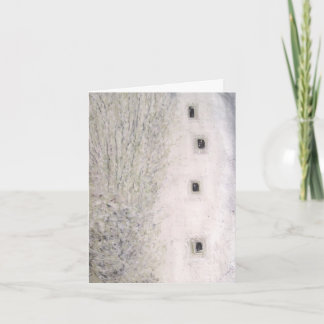 CARTÃO DE FESTIVIDADES NATAL BRANCO