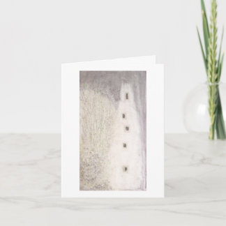 CARTÃO DE FESTIVIDADES NATAL BRANCO #1