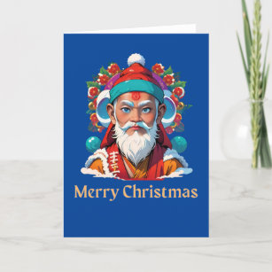 Cartão De Festividades Natal Budista