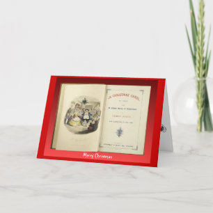 Cartão De Festividades Natal Carol, Frontispício da Primeira Edição