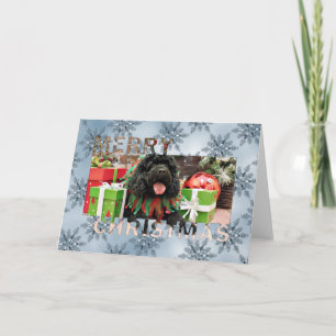 Cartão De Festividades Natal - Cockapoo - Sophie