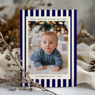 Cartão De Festividades Natal com Foto Customizada da Faixa Impressa/Downl