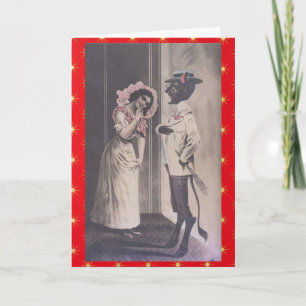 Cartão De Festividades Natal com Krampus