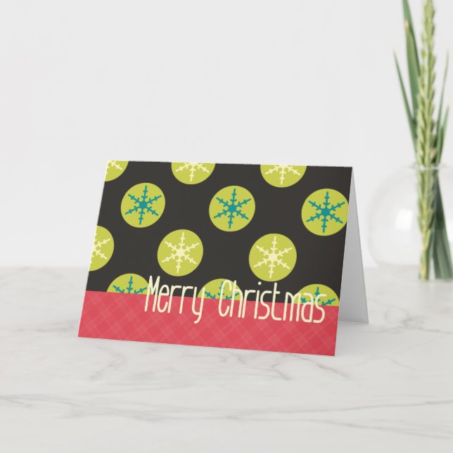 Cartão De Festividades Natal com uma Torção (Frente)