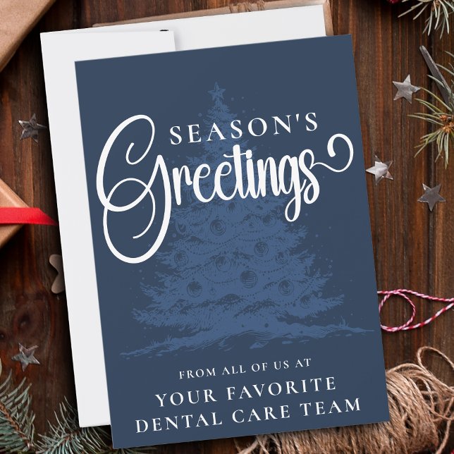 Cartão De Festividades Natal comercial personalizado da empresa (Criador carregado)