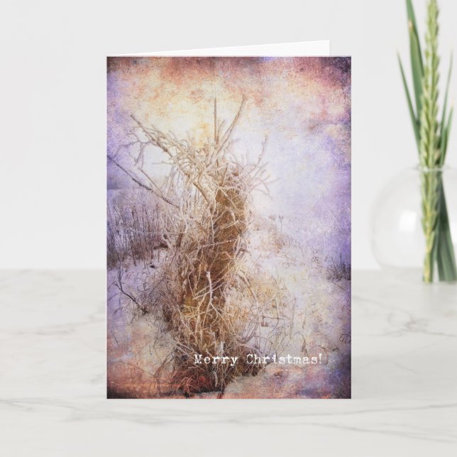 Cartão De Festividades Natal congelado (Frente)