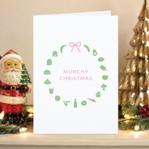 Cartão De Festividades Natal Corporativo Foodie