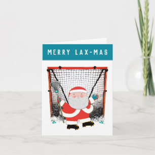 Cartão De Festividades Natal da Equipe Lacrosse