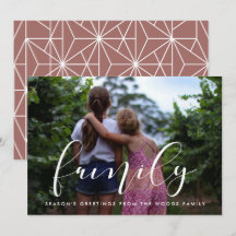 Natal da família Elegant