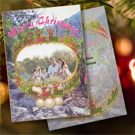 Cartão De Festividades Natal da Família Yelapa 821