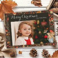 Natal da Floresta Florestal de Madeira de Mushroom