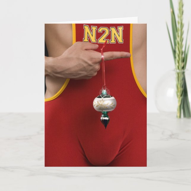 Cartão De Festividades Natal de 18352 (Frente)