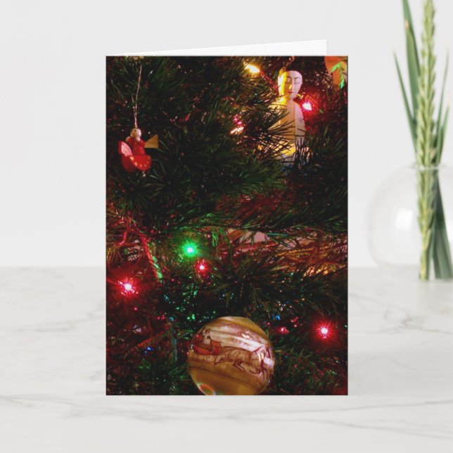 Cartão De Festividades NATAL DE BUDDHA: Às vezes um poema… (Frente)