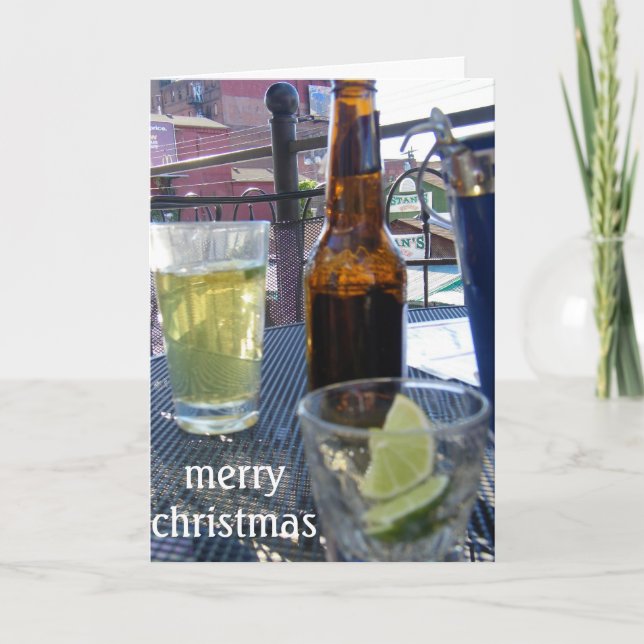 CARTÃO DE FESTIVIDADES NATAL DE ESTILO DE PITTSBURGH (Frente)