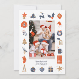 Cartão De Festividades Natal de Foto