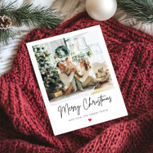 Natal de Foto Moderno Minimalista