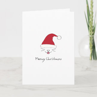 Cartão De Festividades Natal de Meowy