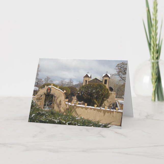 Cartão De Festividades Natal de New mexico (Frente)