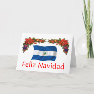 Cartão De Festividades Natal de Nicarágua