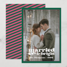 Natal de Recém-Casados Hunter Verde e Cranberry