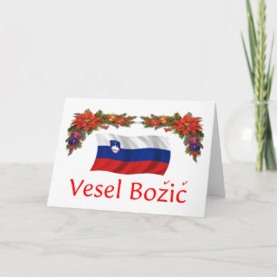 Cartão De Festividades Natal de Slovenia