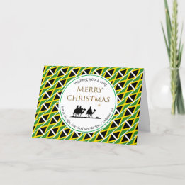 Cartão De Festividades Natal de Três Sábios JAMAICA