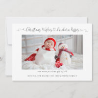 Natal Deseja Novos Beijinhos Nova Foto para Bebê