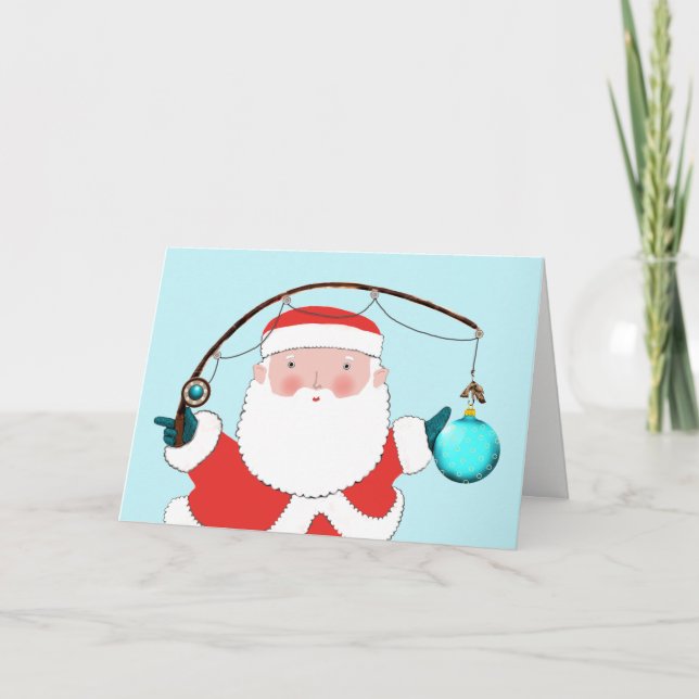 Cartão De Festividades Natal Divertido (Frente)