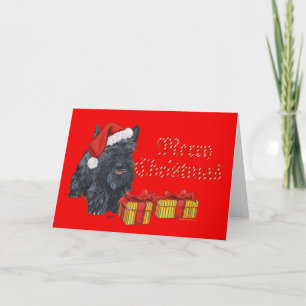 Cartão De Festividades Natal divertido de Scottie