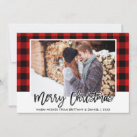 Natal do Casal Vermelho do Script de Pincel