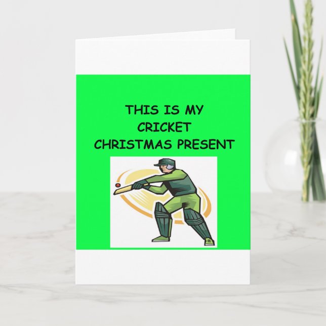 Cartão De Festividades Natal do CRÍQUETE (Frente)