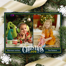 Natal do Dourado Script Minimalista de JOY Green