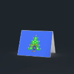 Cartão De Festividades Natal e Hanukkah Juntos<br><div class="desc">Natal e Chanucá sobre presentes para famílias inter-religiosas que celebram a alegria do Natal e a beleza de Chanukah. Apresentando a árvore e menorah do Natal com a estrela judia de David cercada por presentes de feriado em cartões de saudação,  postagem,  ideias de presentes e roupa para a família.</div>