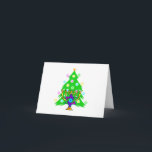 Cartão De Festividades Natal e Hanukkah Juntos<br><div class="desc">Apresentando a árvore e menorah do Natal com a estrela judia de David cercada por presentes de feriado em cartões de saudação,  postagem,  ideias de presentes e roupa para a família.</div>