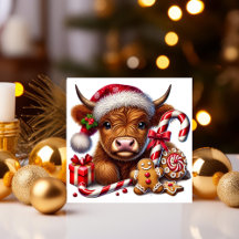 Natal em Bastão de Doce Vaca das Terras Altas com