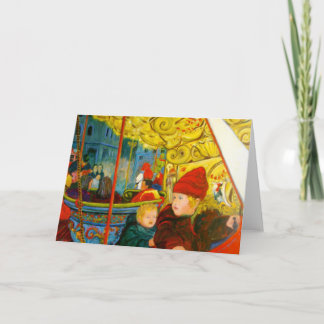 CARTÃO DE FESTIVIDADES NATAL EM CHOLET