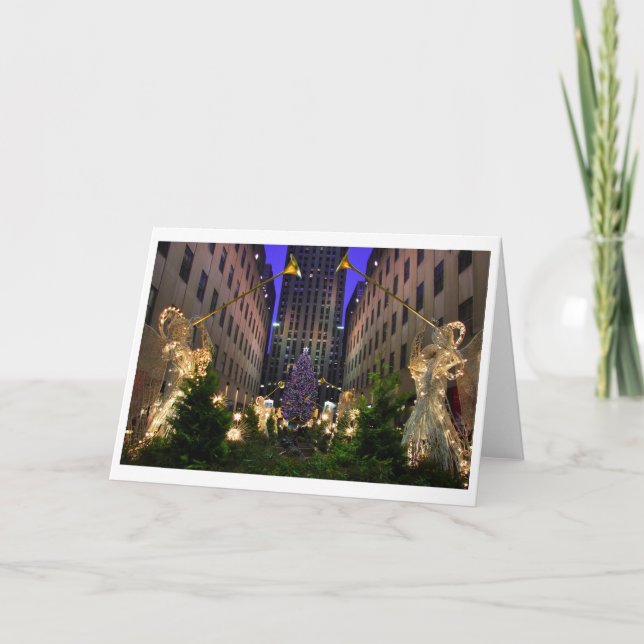 Cartão De Festividades Natal em New York 2007 (Frente)