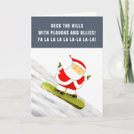 Cartão De Festividades Natal engraçado