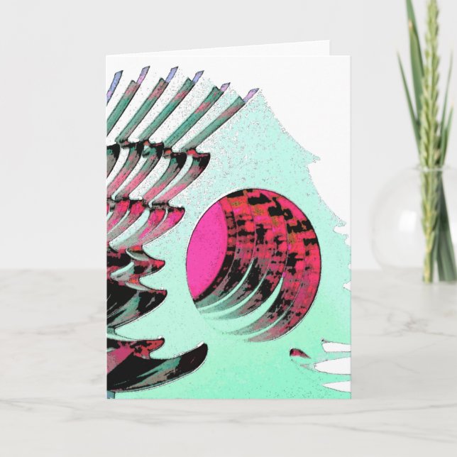 Cartão De Festividades Natal fabuloso (Frente)